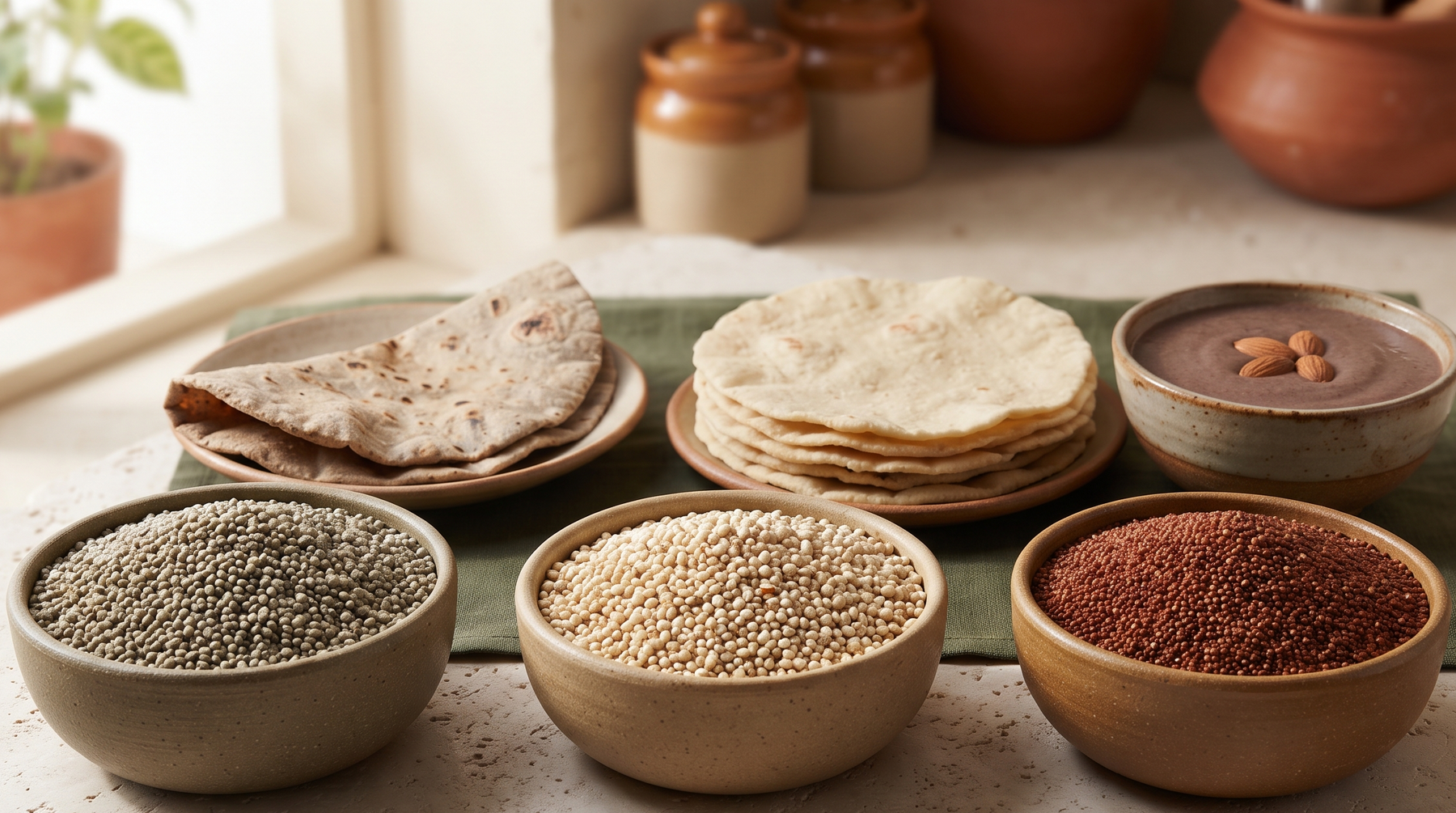 Bajra vs Jowar vs Ragi: Which Millet Should You Use?