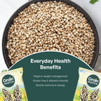 GRAIN ESSENCE Bajra Unpolished Pearl Millet, Gluten Free Whole Grain, Bajra for Rotis, Khichdi Pearl Millet (1 kg) - view 5