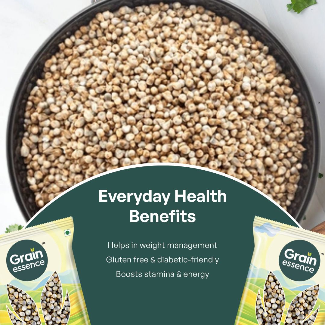 GRAIN ESSENCE Bajra Unpolished Pearl Millet, Gluten Free Whole Grain, Bajra for Rotis, Khichdi Pearl Millet (1 kg) - view 5