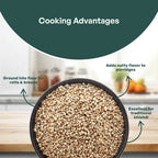 GRAIN ESSENCE Bajra Unpolished Pearl Millet, Gluten Free Whole Grain, Bajra for Rotis, Khichdi Pearl Millet (1 kg) - view 6