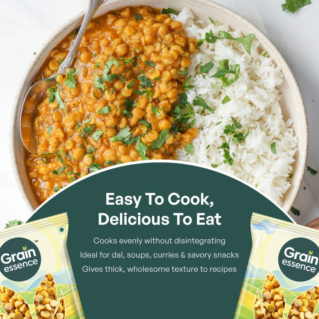 GRAIN ESSENCE Yellow Chana Dal (Split) (NA) (1 kg) - view 5