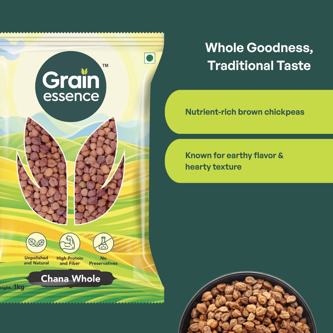 GRAIN ESSENCE Chana (Whole) (1 kg) - view 3