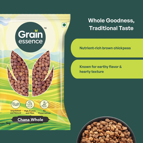 GRAIN ESSENCE Chana (Whole) (1 kg) - view 3
