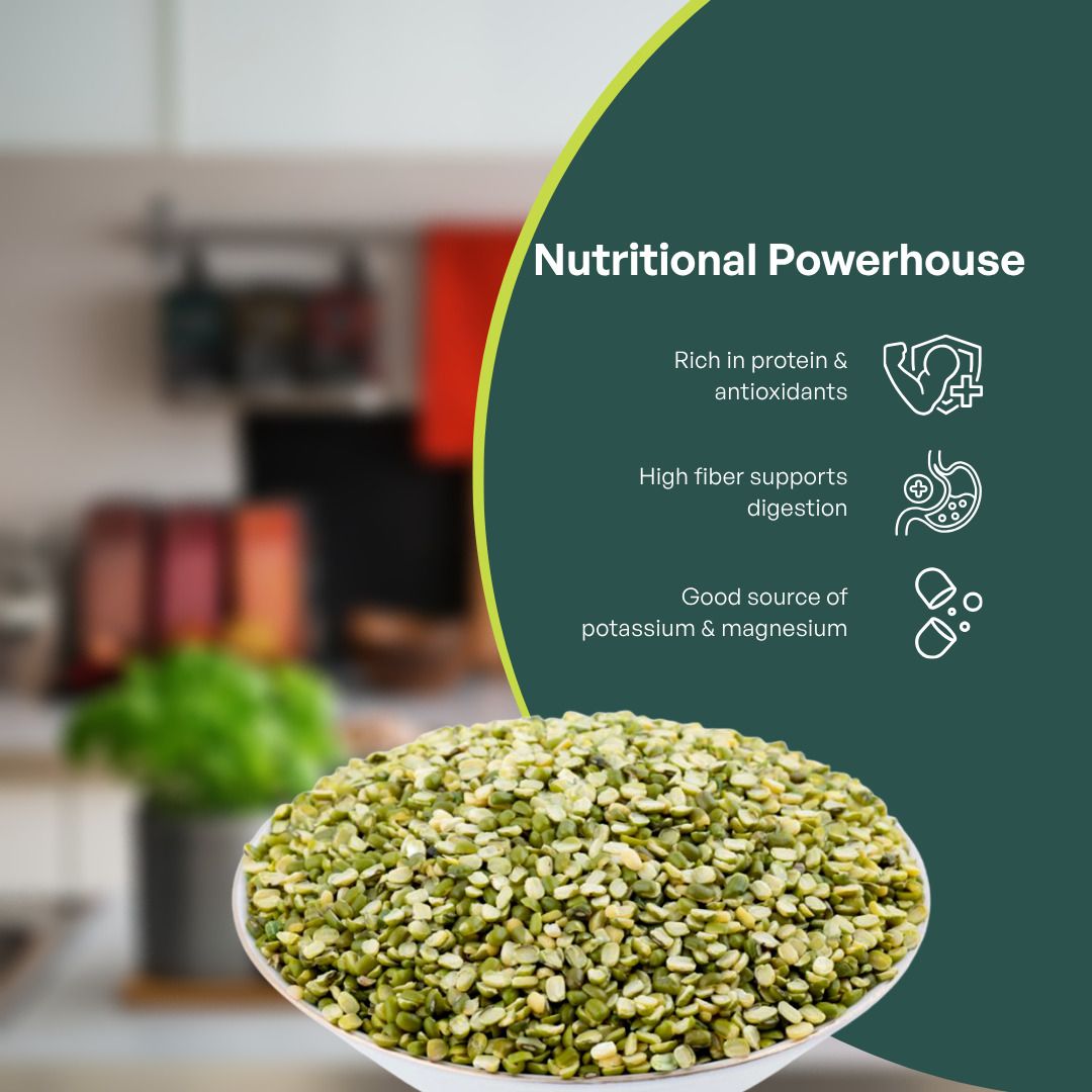 GRAIN ESSENCE Moong Dal (Split) (1 kg) - view 4