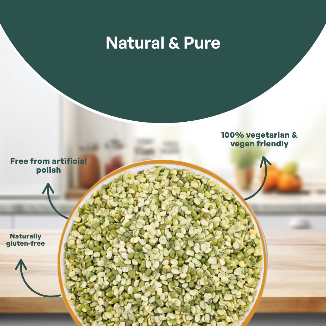 GRAIN ESSENCE Moong Dal (Split) (1 kg) - view 6