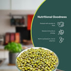 GRAIN ESSENCE Green Moong Dal (Whole) (Whole Pulses) (1 kg) - view 4