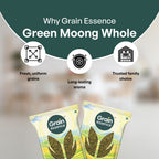 GRAIN ESSENCE Green Moong Dal (Whole) (Whole Pulses) (1 kg) - view 8