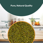 GRAIN ESSENCE Green Moong Dal (Whole) (Whole Pulses) (1 kg) - view 6