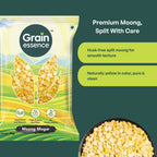 GRAIN ESSENCE Yellow Moong Sona (Split) (Unpolished, Best Quality, Mother's Love) (1 kg) - view 3
