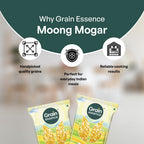 GRAIN ESSENCE Yellow Moong Sona (Split) (Unpolished, Best Quality, Mother's Love) (1 kg) - view 8