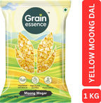 GRAIN ESSENCE Yellow Moong Sona (Split) (Unpolished, Best Quality, Mother's Love) (1 kg)