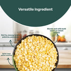 GRAIN ESSENCE Yellow Moong Sona (Split) (Unpolished, Best Quality, Mother's Love) (1 kg) - view 6