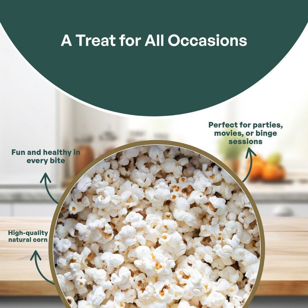 GRAIN ESSENCE Popcorn Kernels, Raw Corn for Fresh Homemade Popcorn Natural Maize Seeds Raw Maize Popcorn (1 kg) - view 6