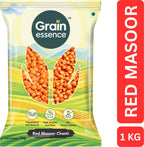 GRAIN ESSENCE Red Masoor Chhanti (Whole) (Whole Pulses) (1 kg)