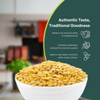 GRAIN ESSENCE Yellow Toor/Arhar Dal (Split) (Split Dal, Best Quality, Unpolished) (1 kg) - view 4