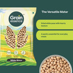 GRAIN ESSENCE White Matar Dal (Whole) (Whole Pulses) (1 kg) - view 3