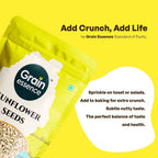 GRAIN ESSENCE Grain Essence Premium Sunflower Seeds | 100% Natural, Raw & Unroasted Sunflower Seeds (100 g) - view 8