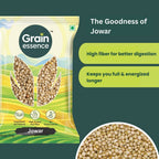 GRAIN ESSENCE Jowar (Sorghum) Whole | Gluten-Free | High Fibre & Protein| Heart Healthy (1kg) Sorghum (1000 g) - view 3