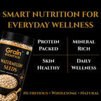 GRAIN ESSENCE GRAIN ESSENCE Premium Chia, Flax, Pumpkin, Sunflower, Watermelon Seeds Combo Chia Seeds, Brown Flax Seeds, Pumpkin Seeds, Sunflower Seeds, Watermelon Seeds (5 x 200 g) - view 11