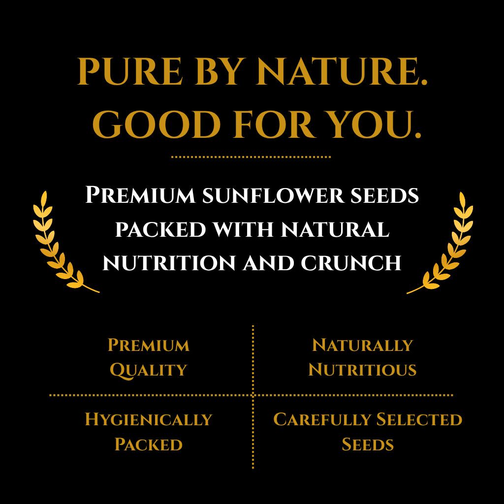 GRAIN ESSENCE Grain Essence Premium Sunflower Seeds | 100% Natural, Raw & Unroasted | Sunflower Seeds (200 g) - view 3