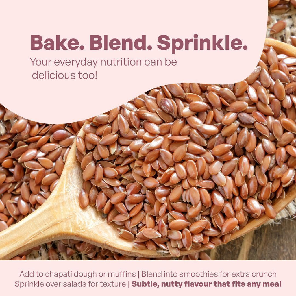 GRAIN ESSENCE Grain Essence Premium Flax Seeds | 100% Natural, Raw & Unpolished | Brown Flax Seeds (250 g) - view 7