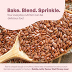 GRAIN ESSENCE Grain Essence Premium Flax Seeds | 100% Natural, Raw & Unpolished | Brown Flax Seeds (250 g) - view 7