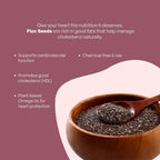 GRAIN ESSENCE Grain Essence Premium Flax Seeds | 100% Natural, Raw & Unpolished | Brown Flax Seeds (250 g) - view 4