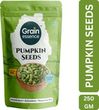 GRAIN ESSENCE Grain Essence Premium Raw Pumpkin Seeds | 100% Natural, Unroasted & Unpolished | Pumpkin Seeds (250 g)