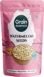 GRAIN ESSENCE Grain Essence Premium Raw Watermelon Seeds | 100% Natural, Unroasted & Unpolish Watermelon Seeds (250 g)