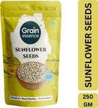 GRAIN ESSENCE Grain Essence Premium Sunflower Seeds | 100% Natural, Raw & Unroasted | Sunflower Seeds (250 g)