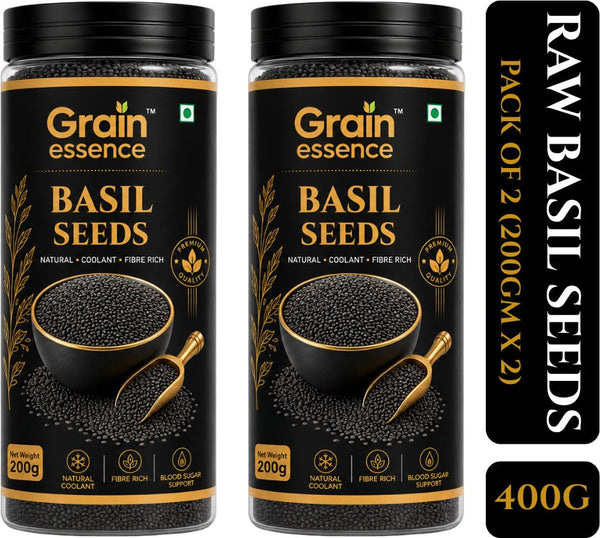 Basil Seeds (Sabja Seeds) Jar