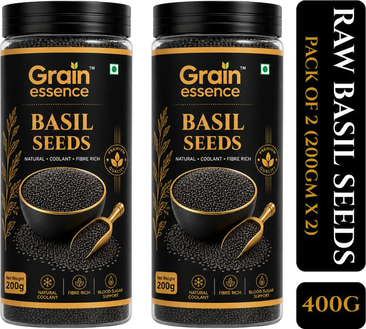 Basil Seeds (Sabja Seeds) Jar
