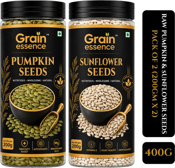 Pumpkin Seeds + Sunflower Seeds Jar Combo