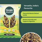 GRAIN ESSENCE Yellow, Black, Green Mix Dal (Whole) (Whole Pulses, Split Dal) (500 g) - view 3