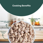 GRAIN ESSENCE White Kabuli Chana (Whole) (Big Size, Whole Pulses) (1 kg) - view 6