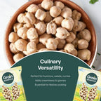 GRAIN ESSENCE White Kabuli Chana (Whole) (Big Size, Whole Pulses) (1 kg) - view 5
