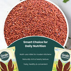 GRAIN ESSENCE Ragi (Finger Millet) | Calcium Rich, High Fibre, Iron Rich | Gluten-Free (1 kg) Finger Millet (1000 g) - view 5