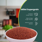 GRAIN ESSENCE Ragi (Finger Millet) | Calcium Rich, High Fibre, Iron Rich | Gluten-Free (1 kg) Finger Millet (1000 g) - view 4