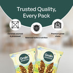 GRAIN ESSENCE Brown Bengal Gram (Whole) (Roasted Whole Pulses) (500 g) - view 8
