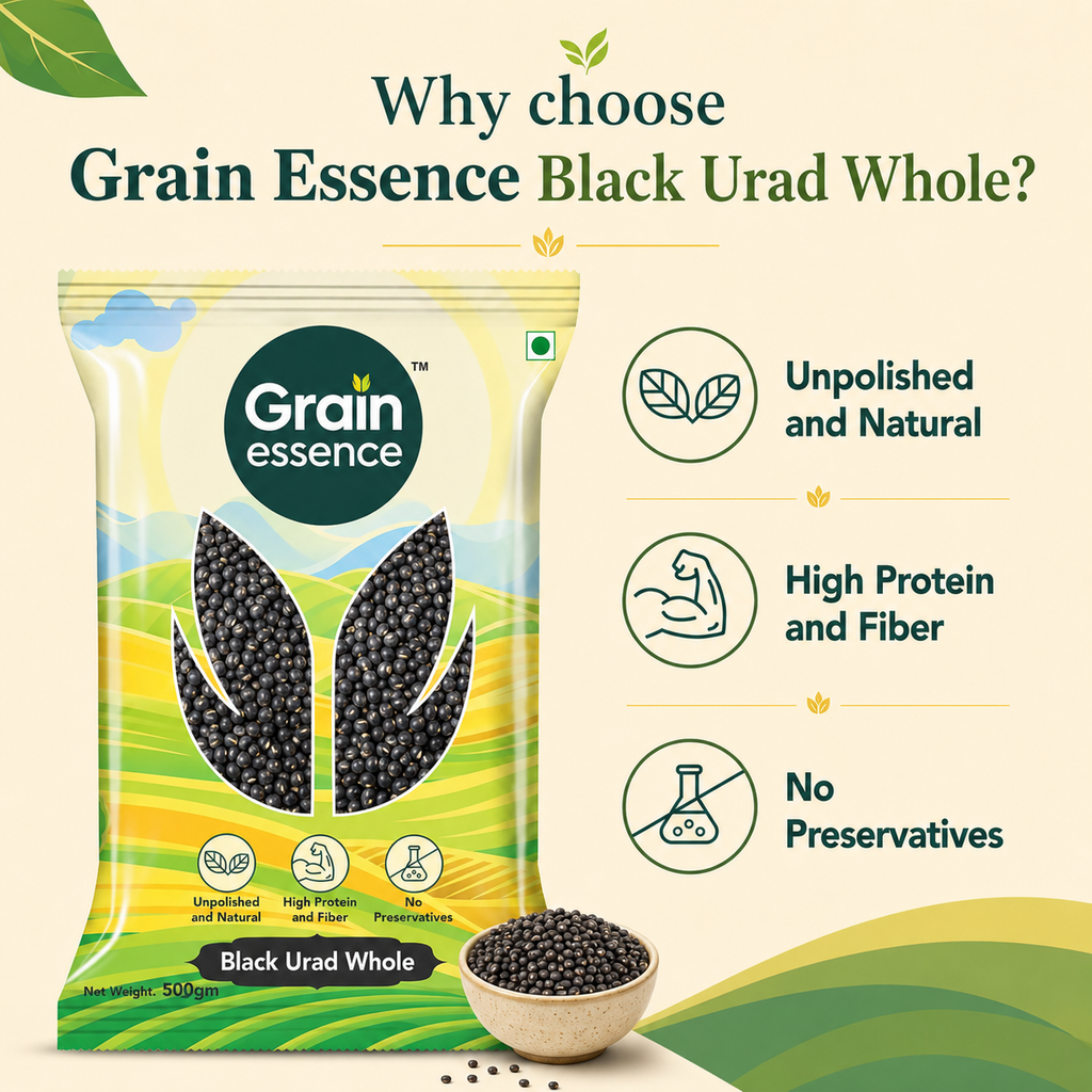 Black Urad Whole (Sabut Urad)