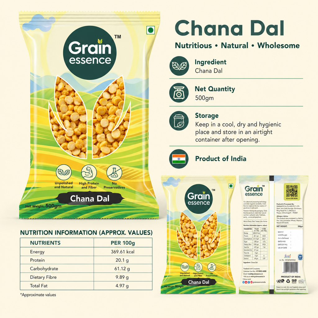 Chana Dal (Gram Dal)