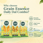 Daily Dal Combo (Chana Dal, Moong Dal, Toor Dal)