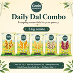 Daily Dal Combo (Chana Dal, Toor Dal, Moong Dal, Kabuli Chana, Rajma)