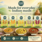 Daily Dal Combo (Chana Dal, Toor Dal, Moong Dal, Kabuli Chana, Rajma)
